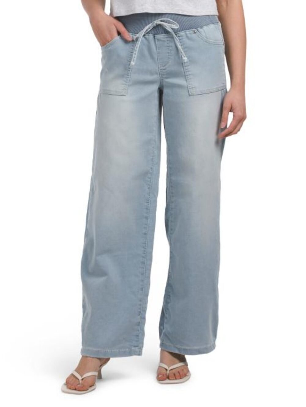 BOOM BOOM Knit Denim Track Pants